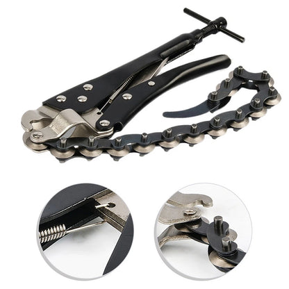 Exhaust Tail Pipe Cutter with Adjustable Clamp for Precision Cuts