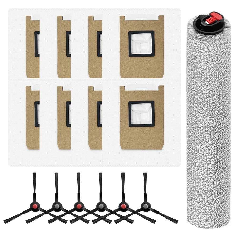 Main Brush and Side Brushes for eufy E25/E28 Robot Vacuum Cleaner