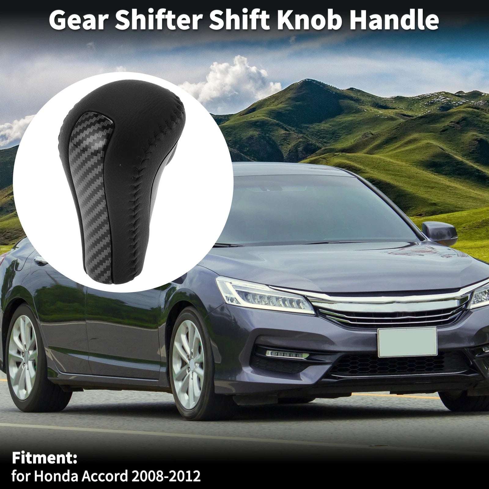 Automatic Gear Shift Knob Handle Replacement for Honda Accord (2008–2012)