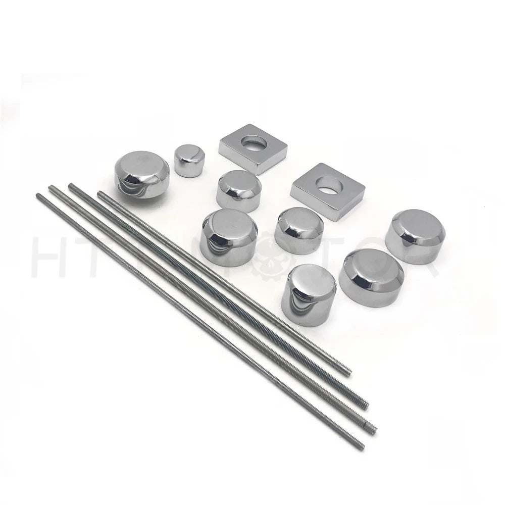 Chrome Fork Axle Caps for Suzuki GSX-R 1300 R Hayabusa (1999–2011)
