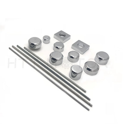Chrome Fork Axle Caps for Suzuki GSX-R 1300 R Hayabusa (1999–2011)