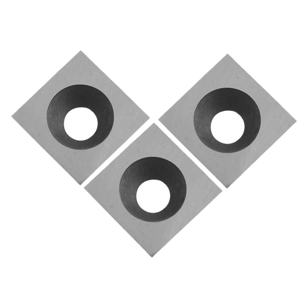 Set of 10 Square Carbide Inserts for Woodturning