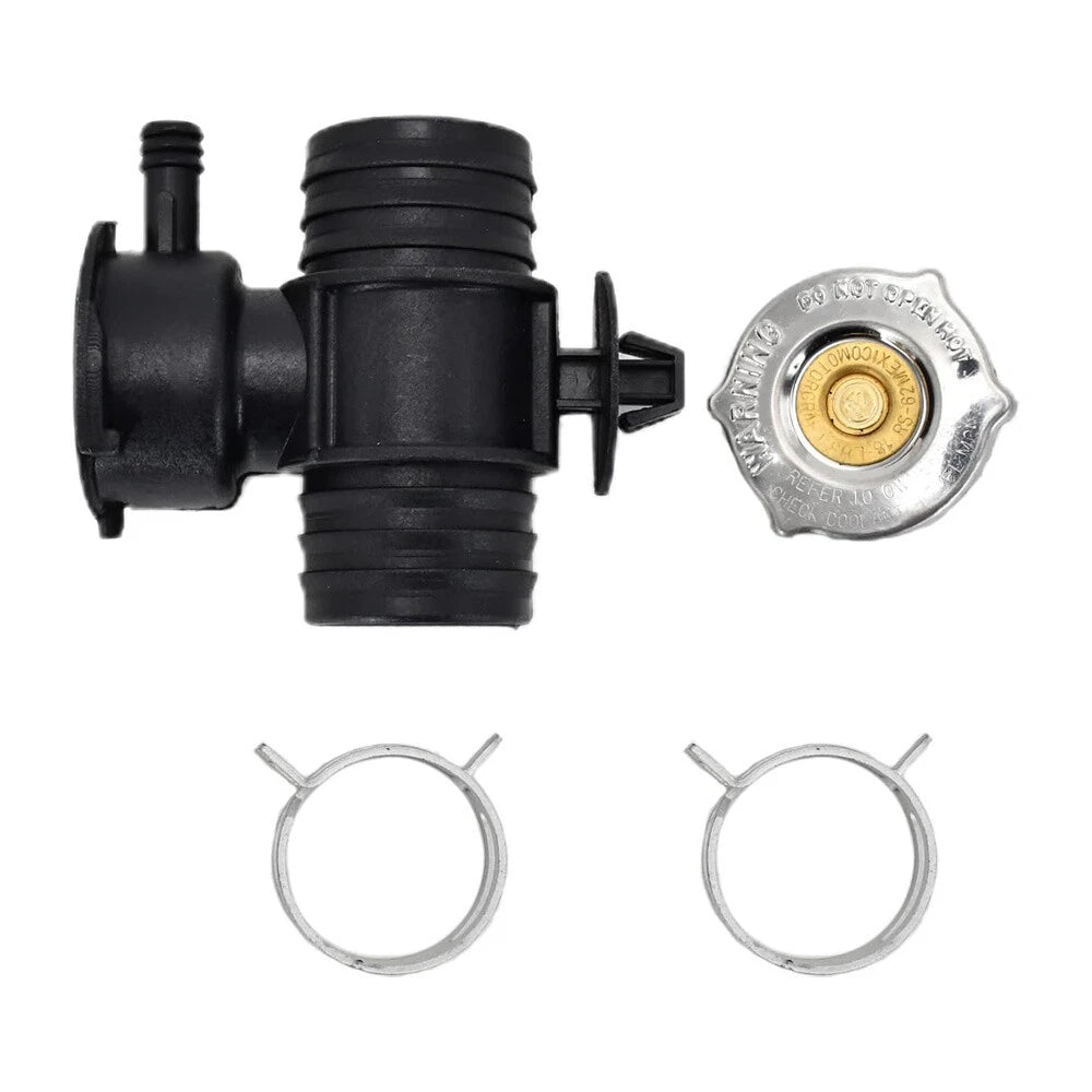 Coolant Neck Radiator Hose Connector with Cap For Chrysler Dodge Jeep 55116901AA