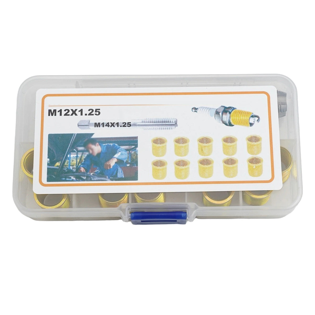11-Piece Thread Hole Restoration Toolset for Engines and Generators