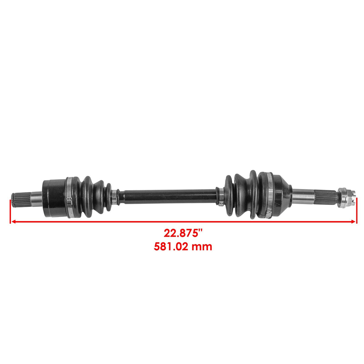 Rear Left Right CV Joint Axles Replacement for Kawasaki Brute Force 750 (2010–2014)