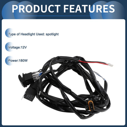 Headlight Cable Repair Kit for Polaris General (2016–2023) 4 Terminal 304.8cm Set