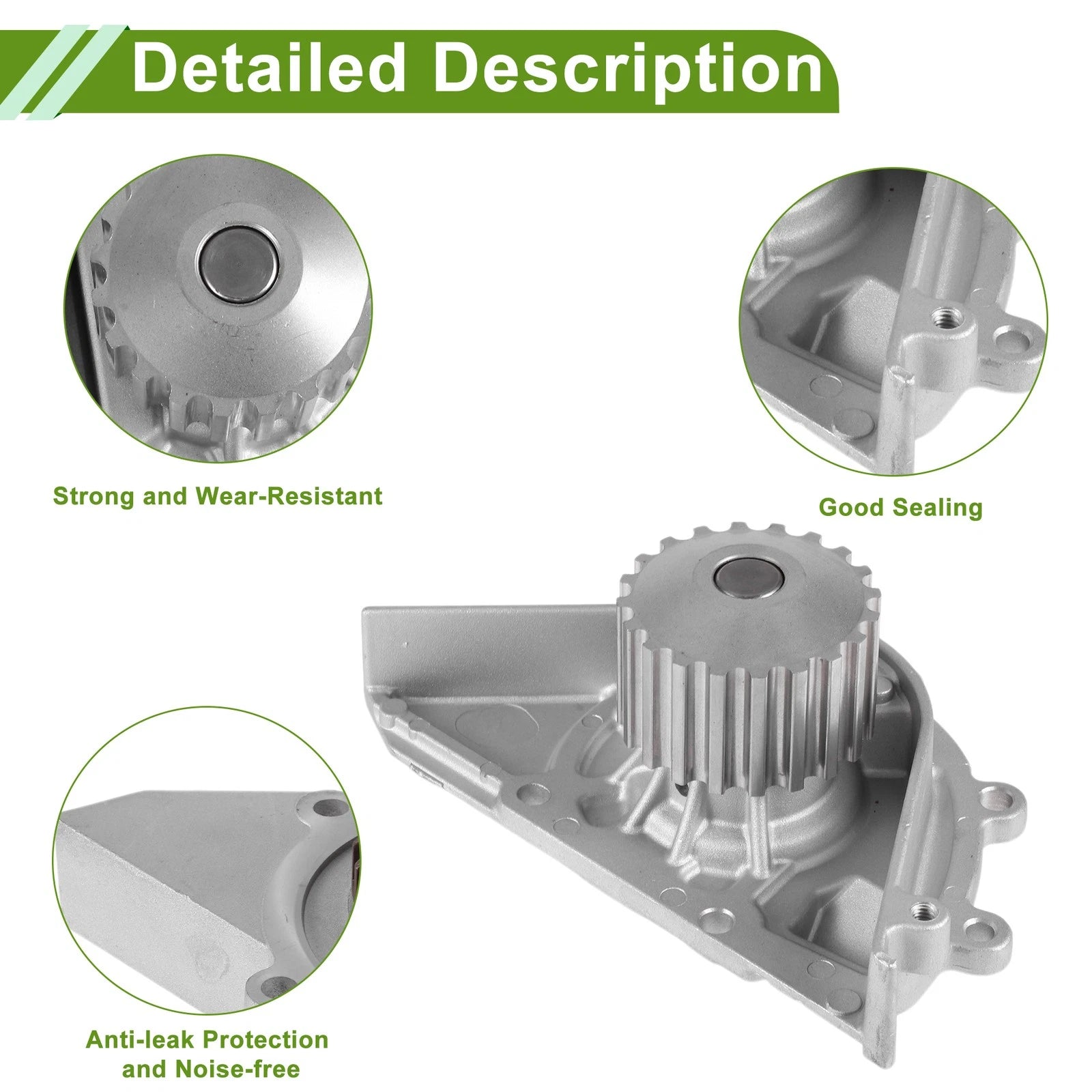 Engine Water Pump for Citroen C4 (2008–2013) No. 1201E1 Cooling Pump