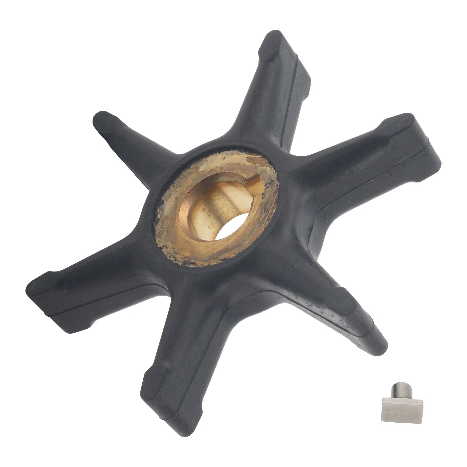 Impeller w/Key for Johnson Evinrude OMC 3HP-6HP Outboard (0434424)
