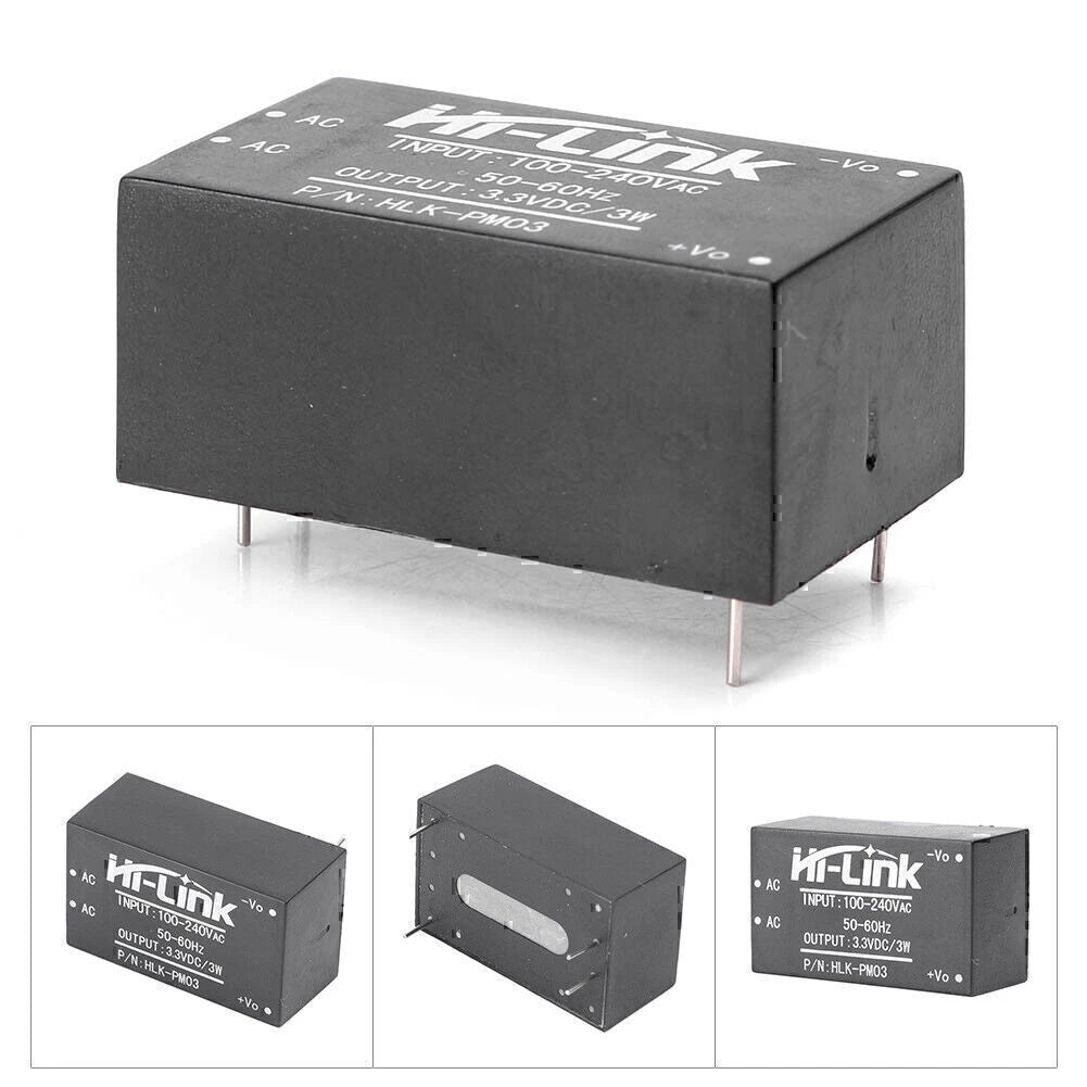 HLK-PM03 220V to 3.3V Step Down Power Supply Module for Automotive (90-264V)
