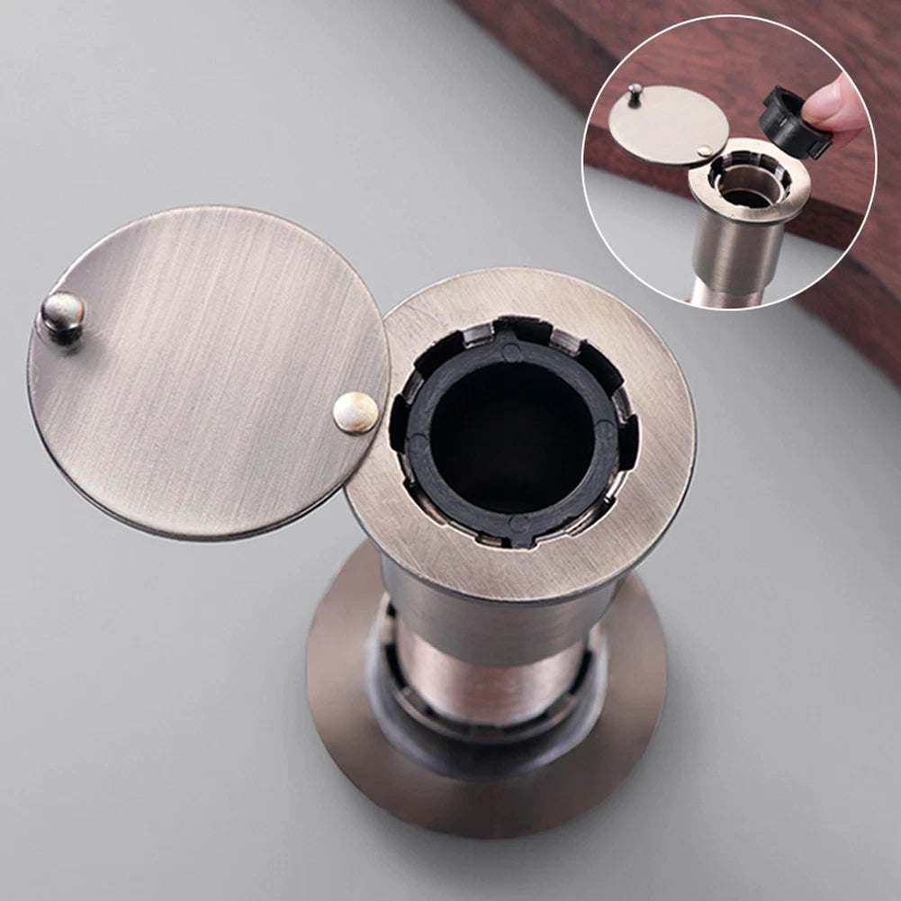 Fire Door Peephole Viewer with Anti Peep and Privacy Cover