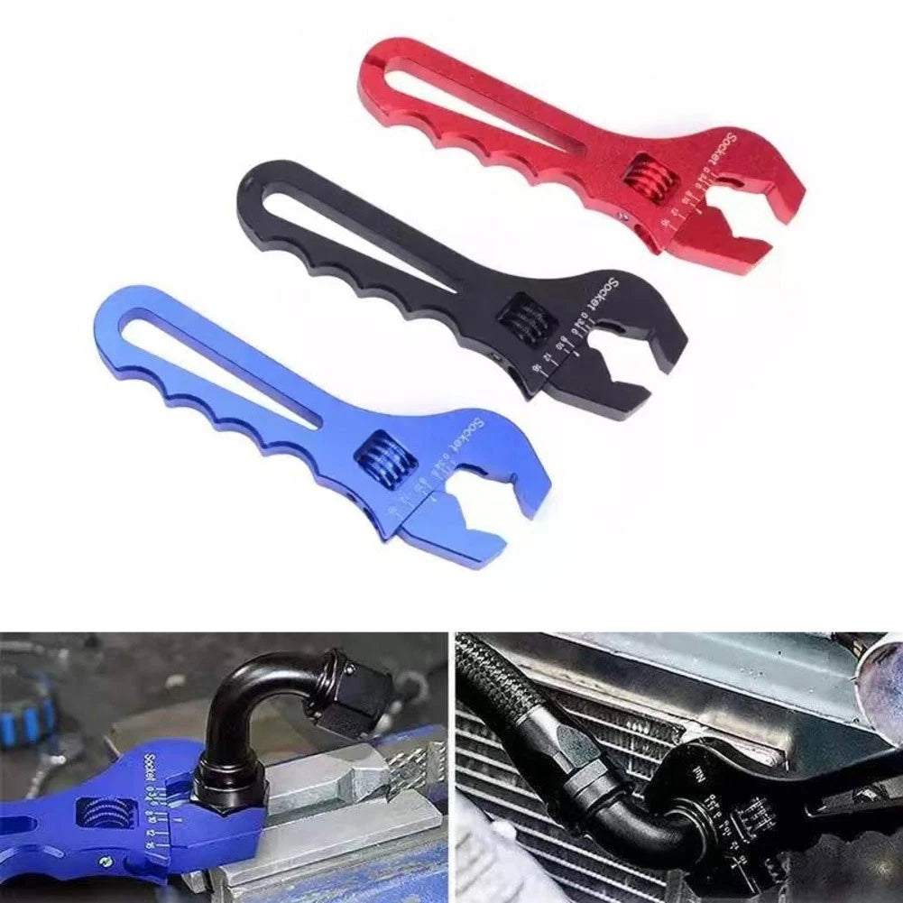 Adjustable Aluminum Alloy Hose Connector for Automotive Use