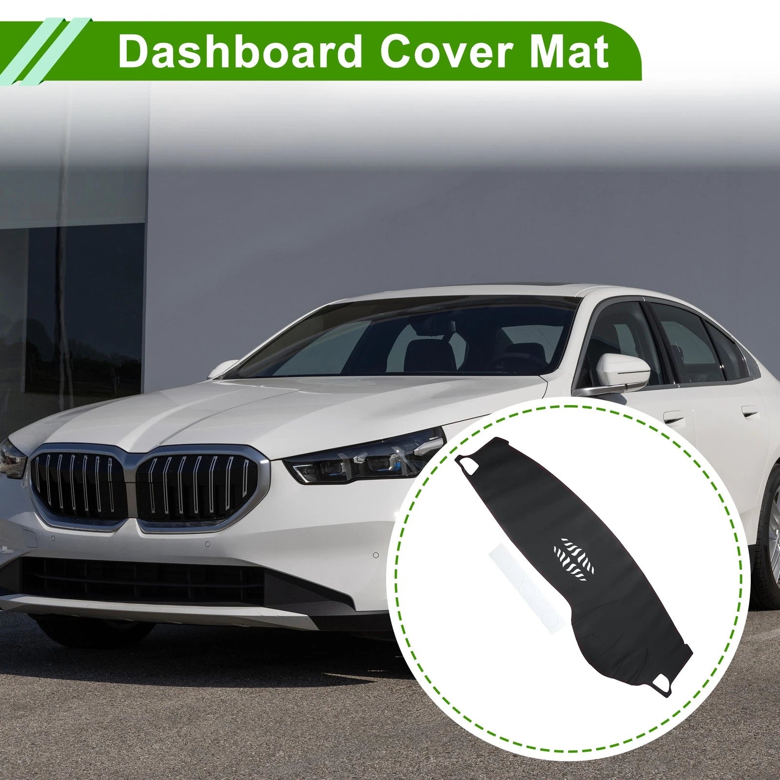 Dashboard Cover for BMW E70 (2008–2013) Dash Cover Mat Black Red