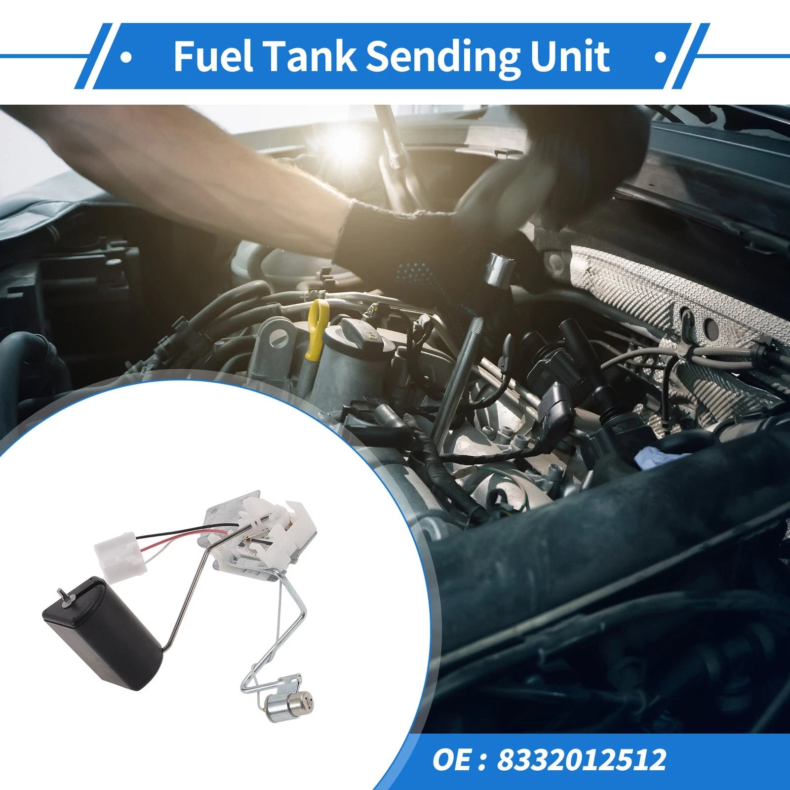 Fuel Tank Sending Unit Replacement for Toyota Corolla (1993–1997)