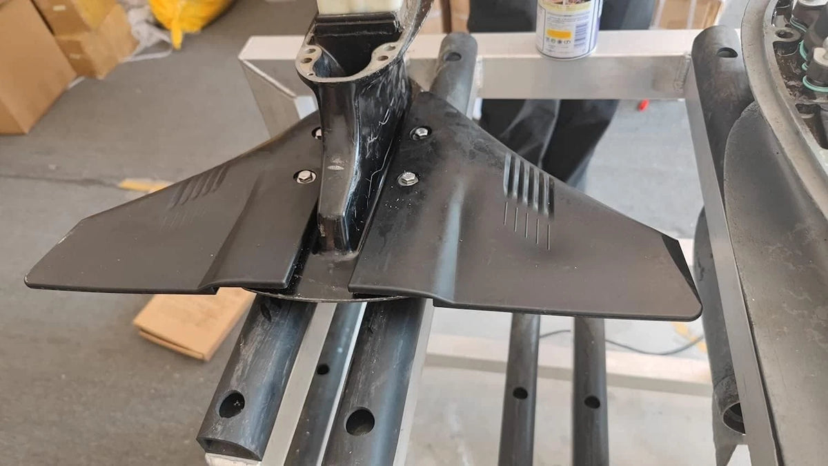 Lower Unit Hydrofoil Stabilizer for 5-150 HP Outboard Motor