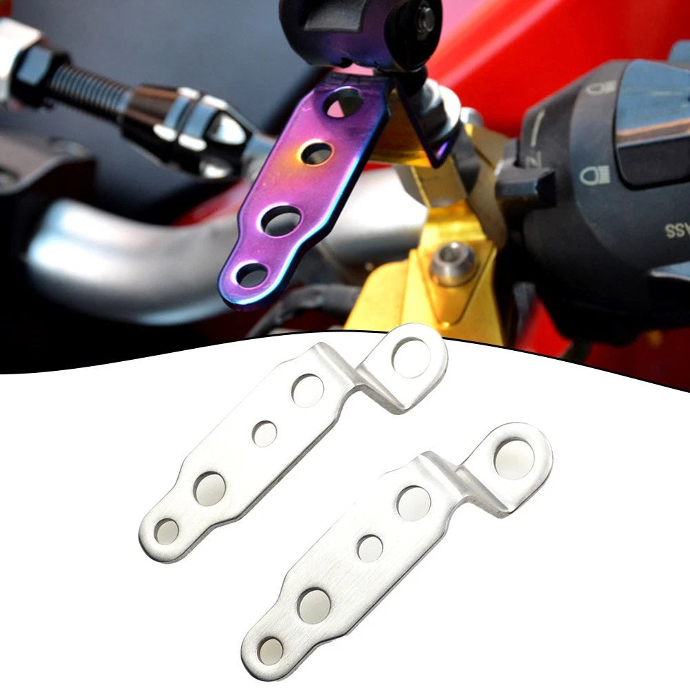 Motorcycle Lamp Holder Bracket for Versatile Models (304 Stainless Steel)
