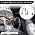 2X Upstream & Downstream Oxygen Sensor for Nissan Sentra 2.0L (2000–2006) 2344380