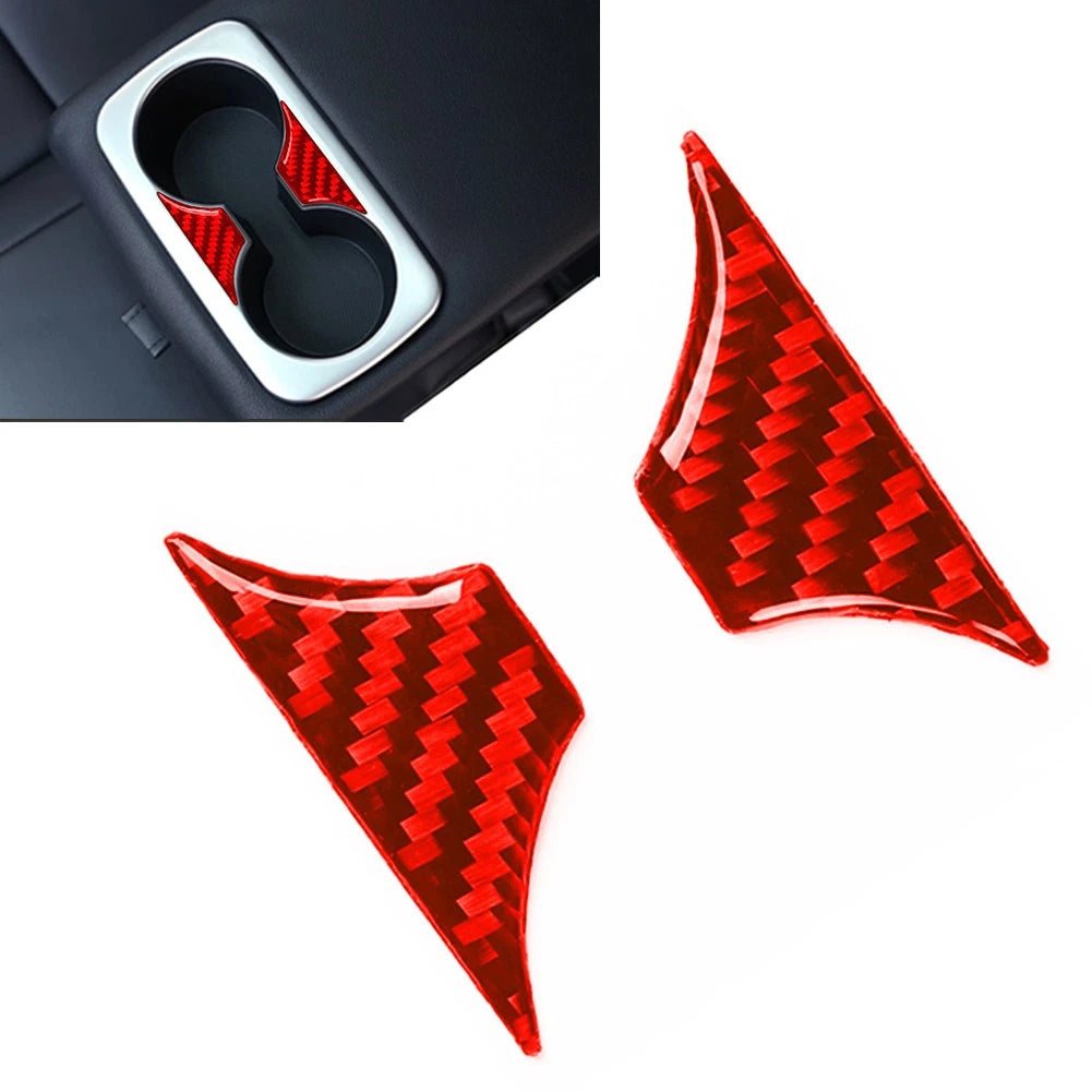 Rear Water Cup Holder Armrest Trim Panel for Kia Stinger (2018–2023)