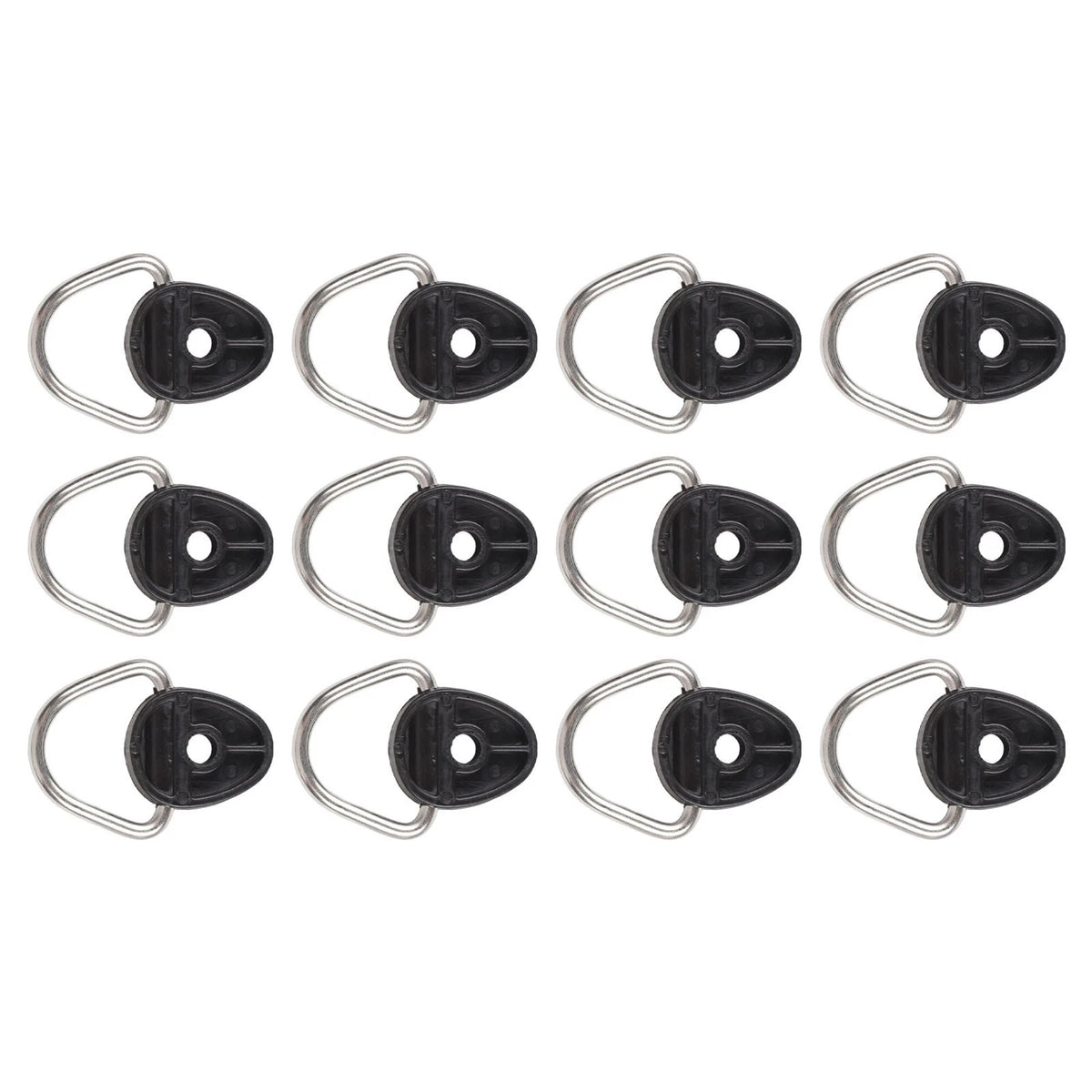 12X Nylon D Rings for Kayak and Boat Fittings