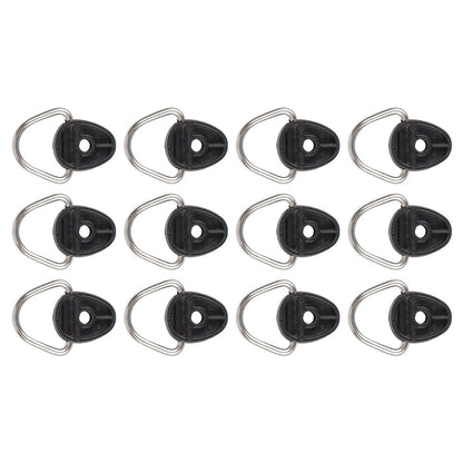 12X Nylon D Rings for Kayak and Boat Fittings