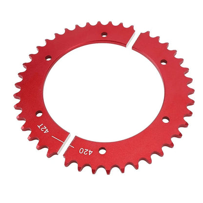 42 Tooth Split Sprocket Rear Drive Wheel for Predator 212cc Go Kart