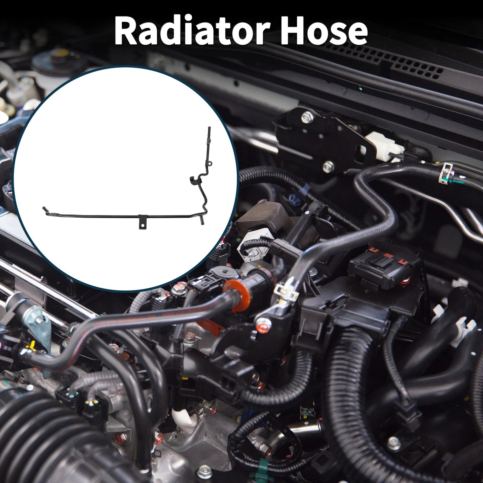 Coolant Hose Radiator Pipe Replacement for Audi A3 (2004–2013)