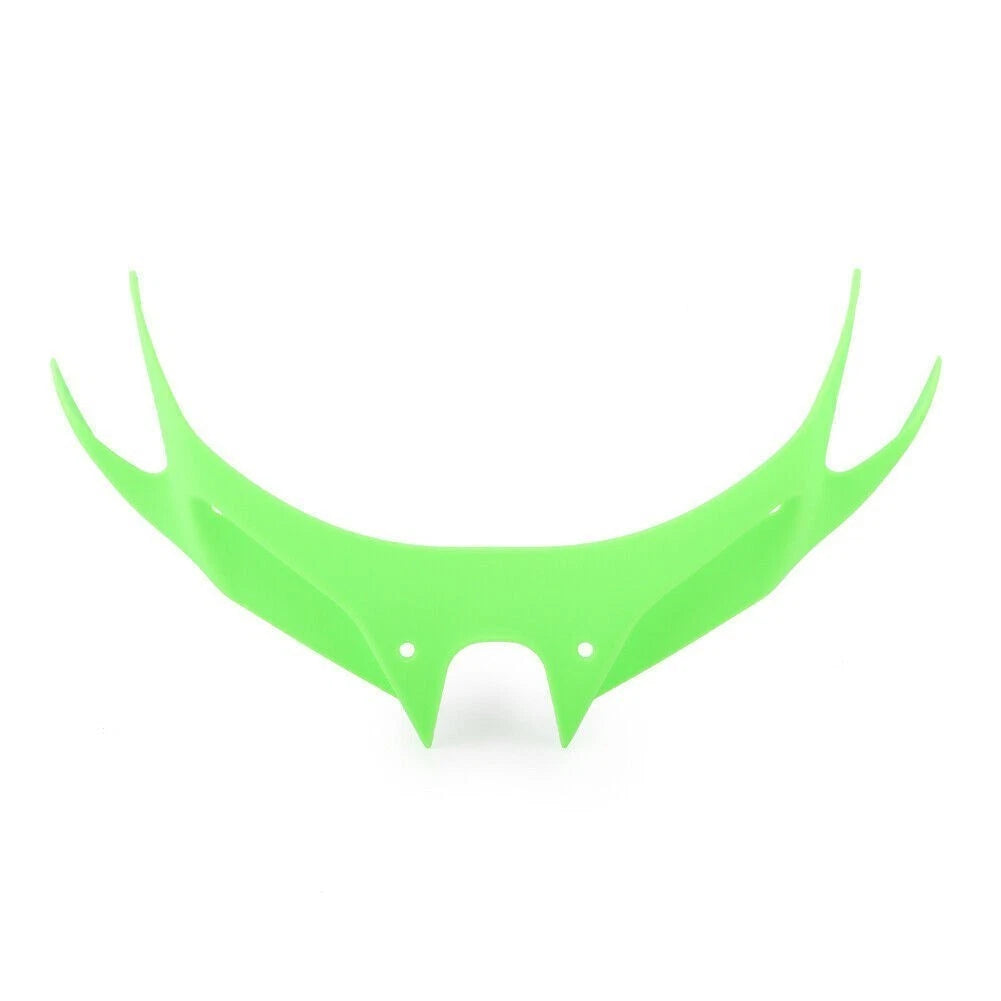 Front Aerodynamic Winglet for Kawasaki Ninja250 Ninja400 (2018–2023) Green