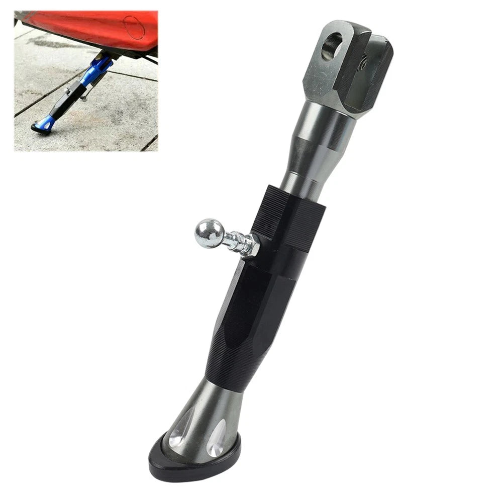 Titan Motorcycle Universal Adjustable Kickstand Foot Side Support Kick Stand