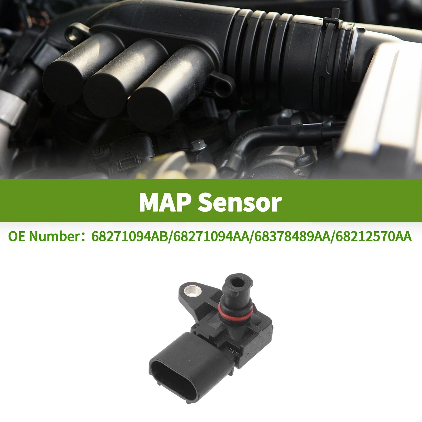 MAP Sensor No.68271094AB for Dodge Challenger V8 6.4L (2015–2023)