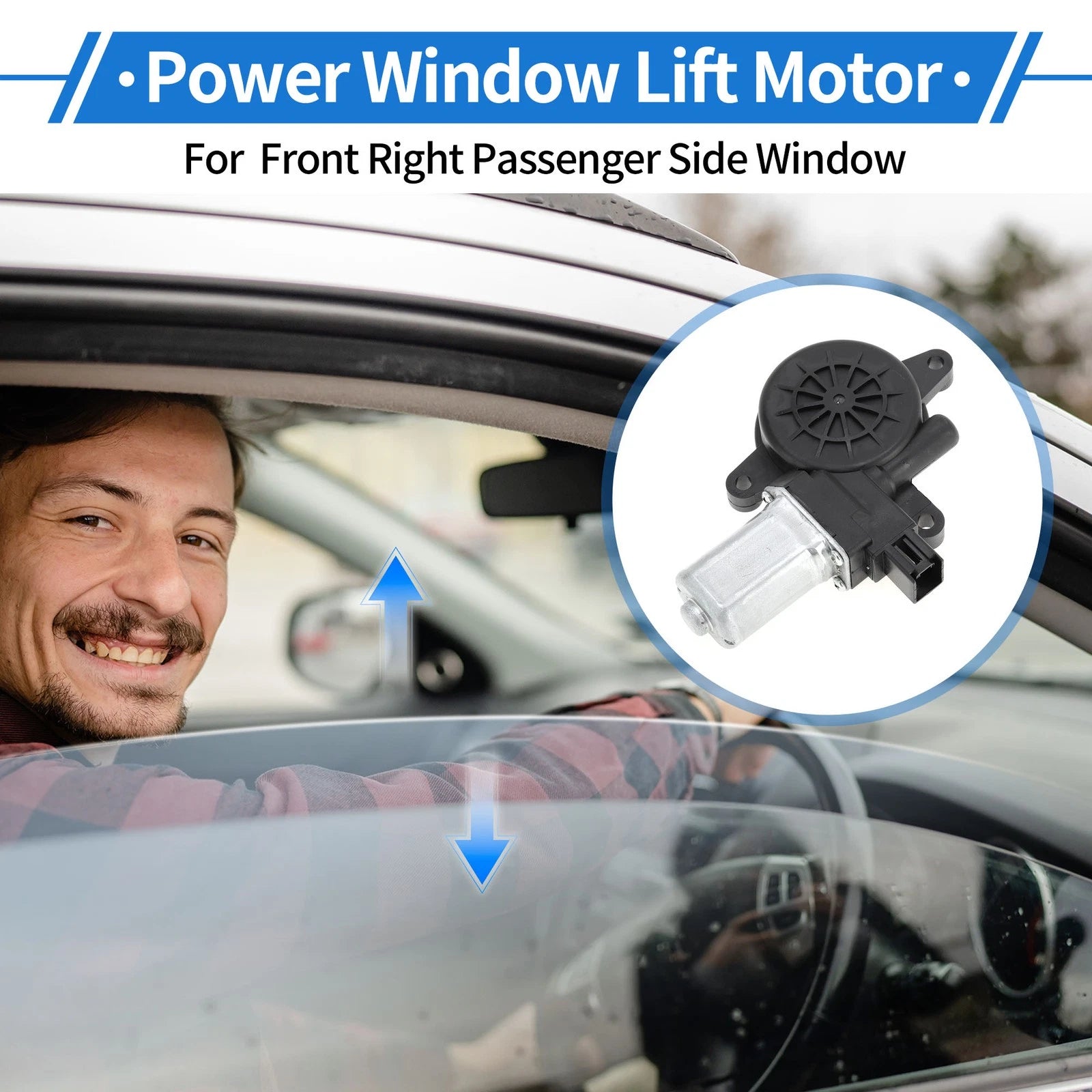 Power Window Regulator Lift Motor Replacement for Mazda 2 3 6 CX-5 (2009–2017)
