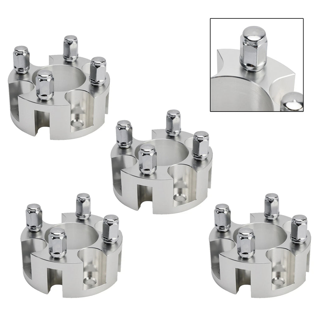 2 Inch Wheel Spacers Kit with Lug Nuts for Yamaha Club Car EZGO