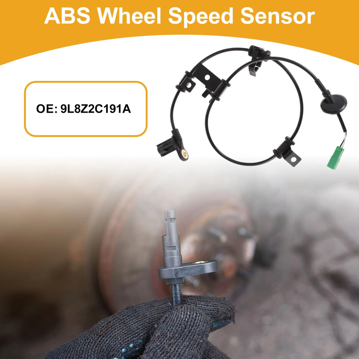 ABS Wheel Speed Sensor No. 9L8Z2C191A for Ford Escape (2001–2012)