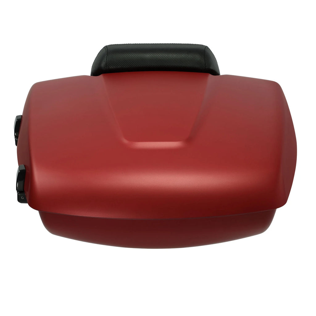 Low Profile Trunk Backrest Mount for Indian Roadmaster (2014–2023) Ruby Smoke