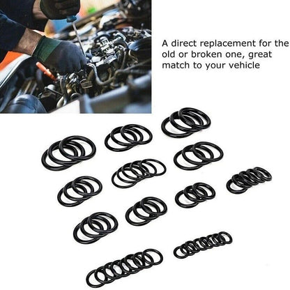 225 Pcs O-ring Assortment for Various Applications (Universal)