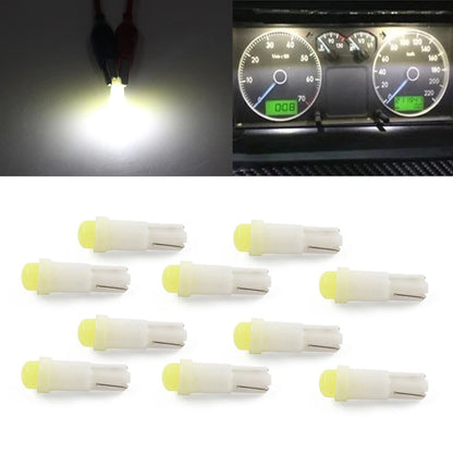 10Pcs T5 LED Dashboard Bulbs for Universal Applications