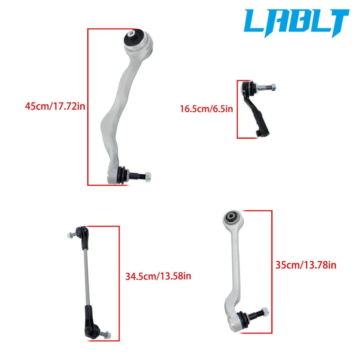 Front Suspension Kit Control Arm with Ball Joint for BMW 1 3 Series (2012–2017)