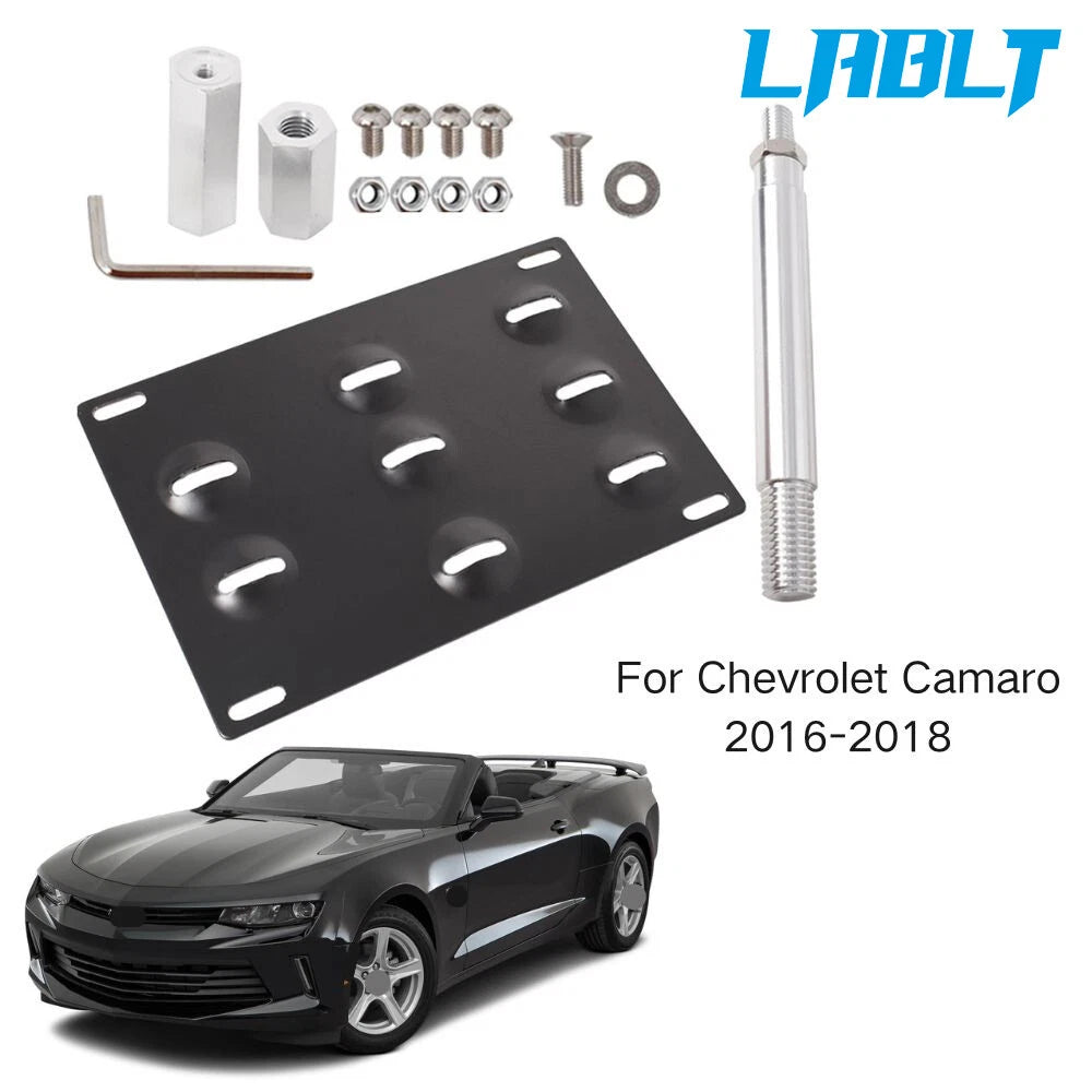 Bumper License Plate Bracket Mount Holder for Chevy Camaro (2016–2018)