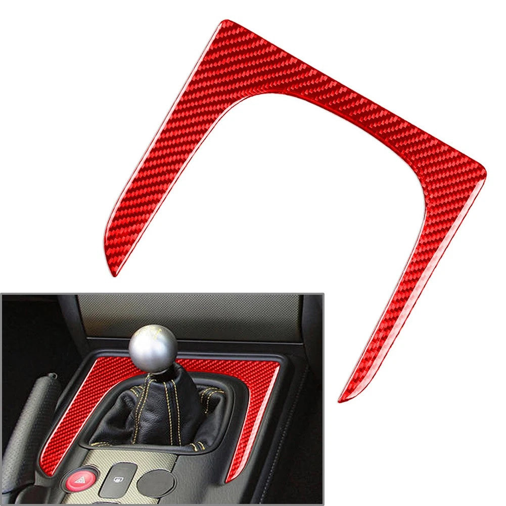 Gear Shift Panel Surround Cover Trim for Honda S2000 (2004–2009) Red RHD