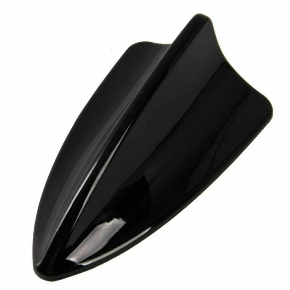 Shark Fin Roof Antenna for Universal Fitment (Black ABS Plastic)