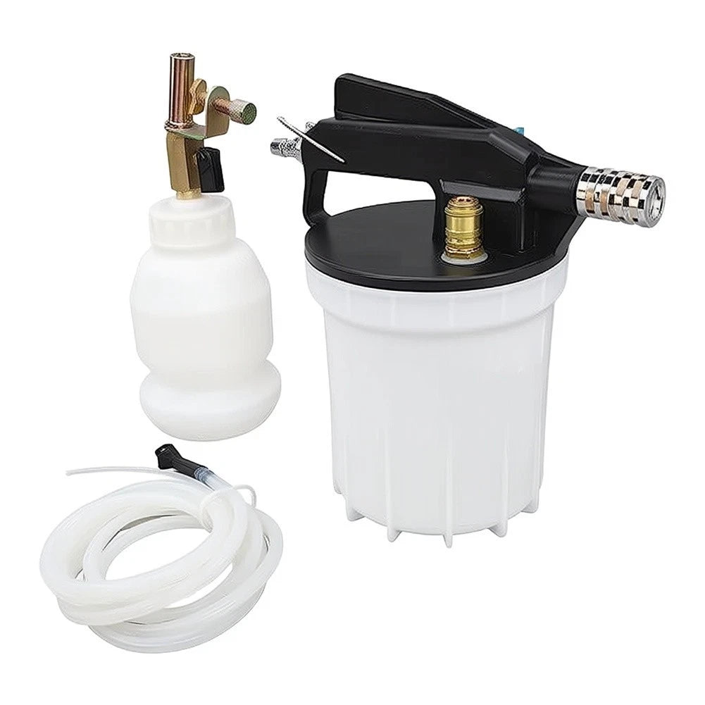 2L Brake Bleeder Kit with Waste Bottle & Tube for Vehicles