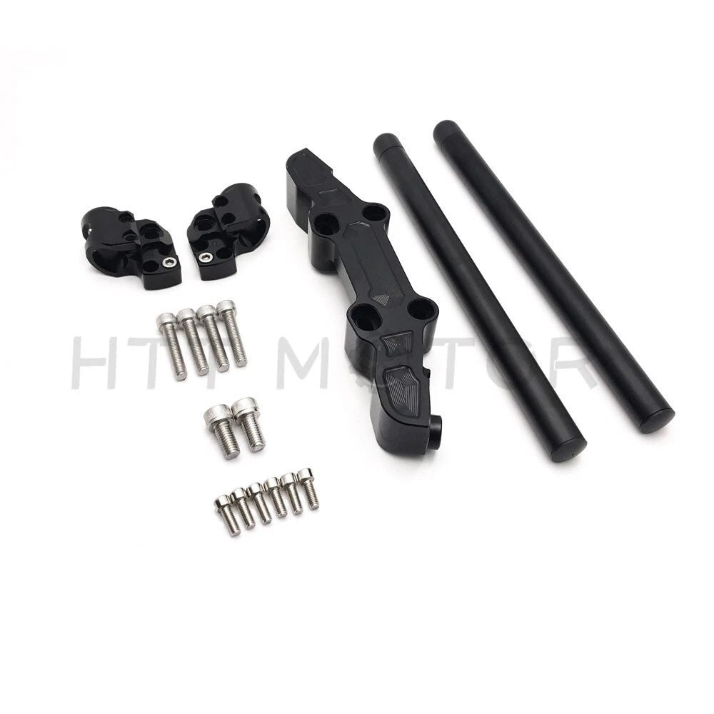 Set of 2 Clip-On Handlebars for Kawasaki Ninja 650R EX650 ER6F (2006–2016)