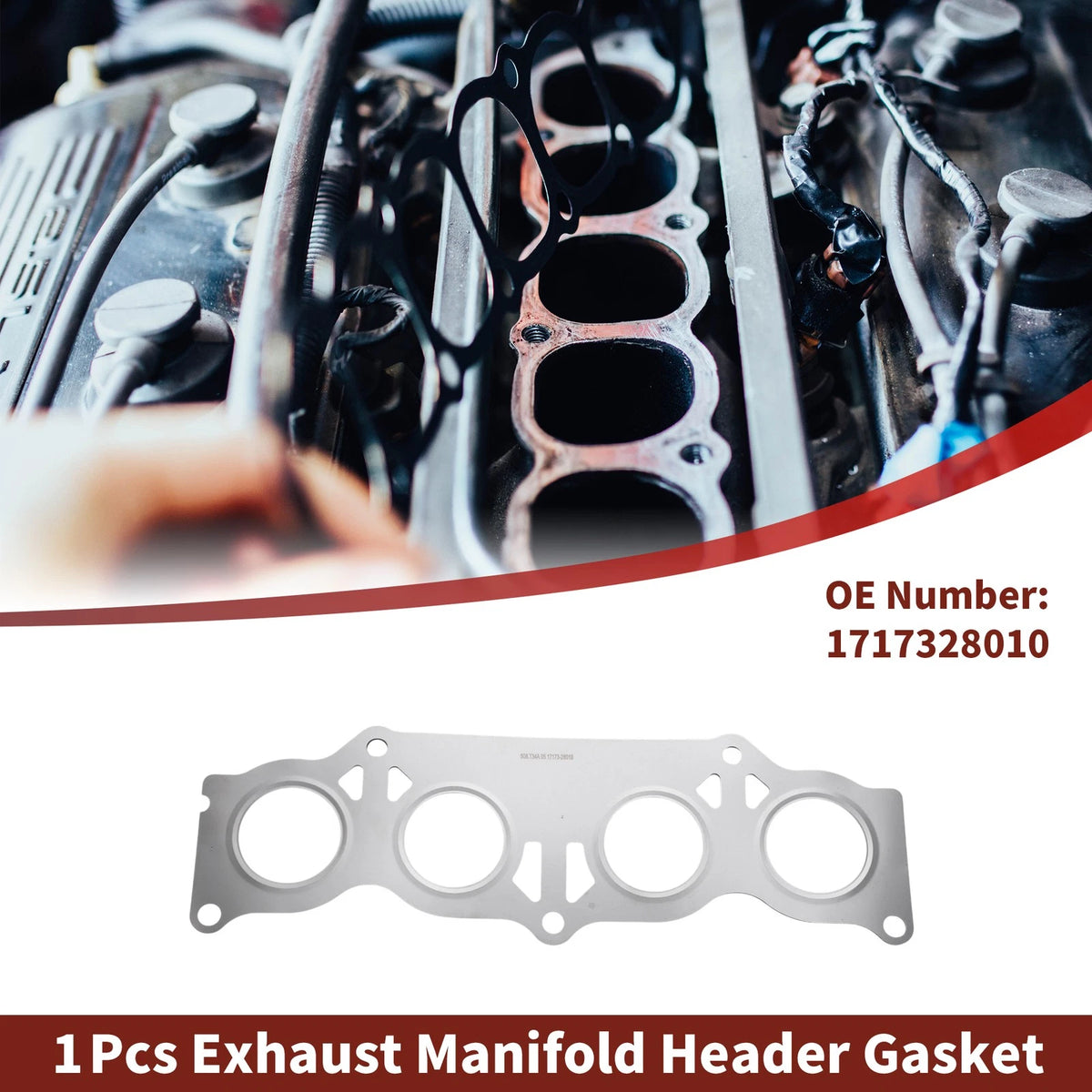 Exhaust Manifold Header Gasket Replacement for Lexus HS250h (2010–2012)