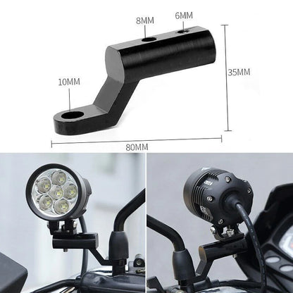 M6/M8 Mirror Light Extenders for Yamaha Honda Suzuki (T9)