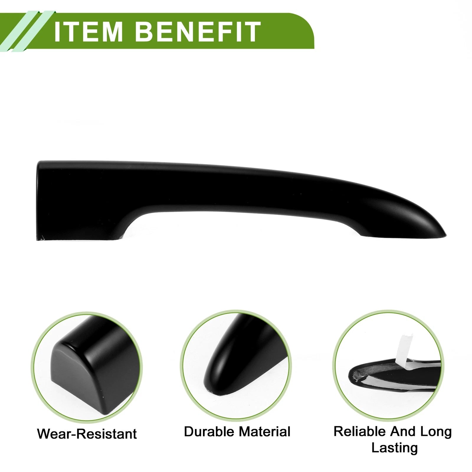 Tailgate Handle Cover for BMW Mini R55 Clubman (2006–2014) Black