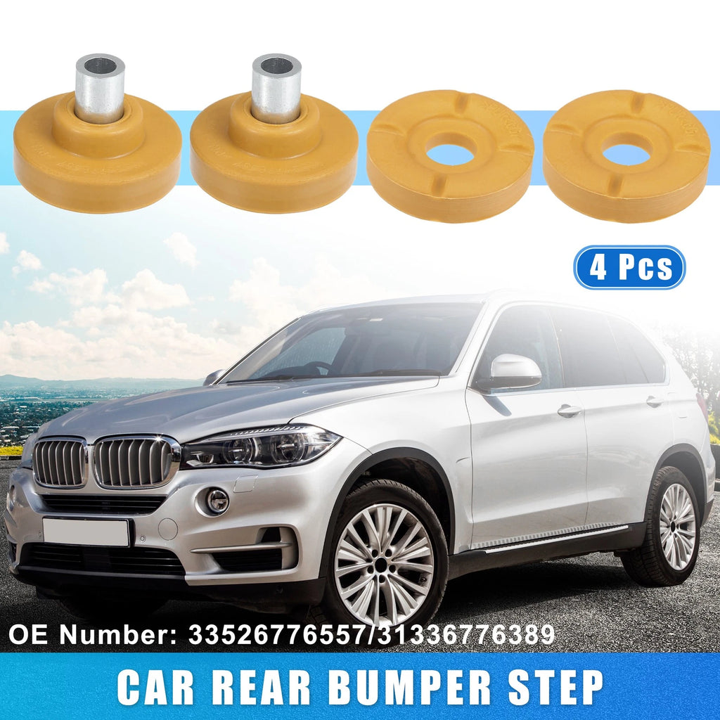 Rear Bumper Step Bumper Set 4PCS for BMW X5 X6 (2007–2019)