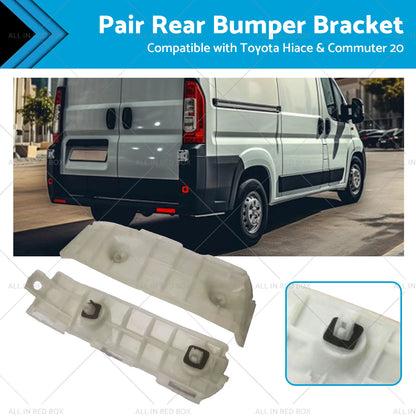 Rear Bumper Bracket Set for Toyota Hiace Commuter (2005–2019)