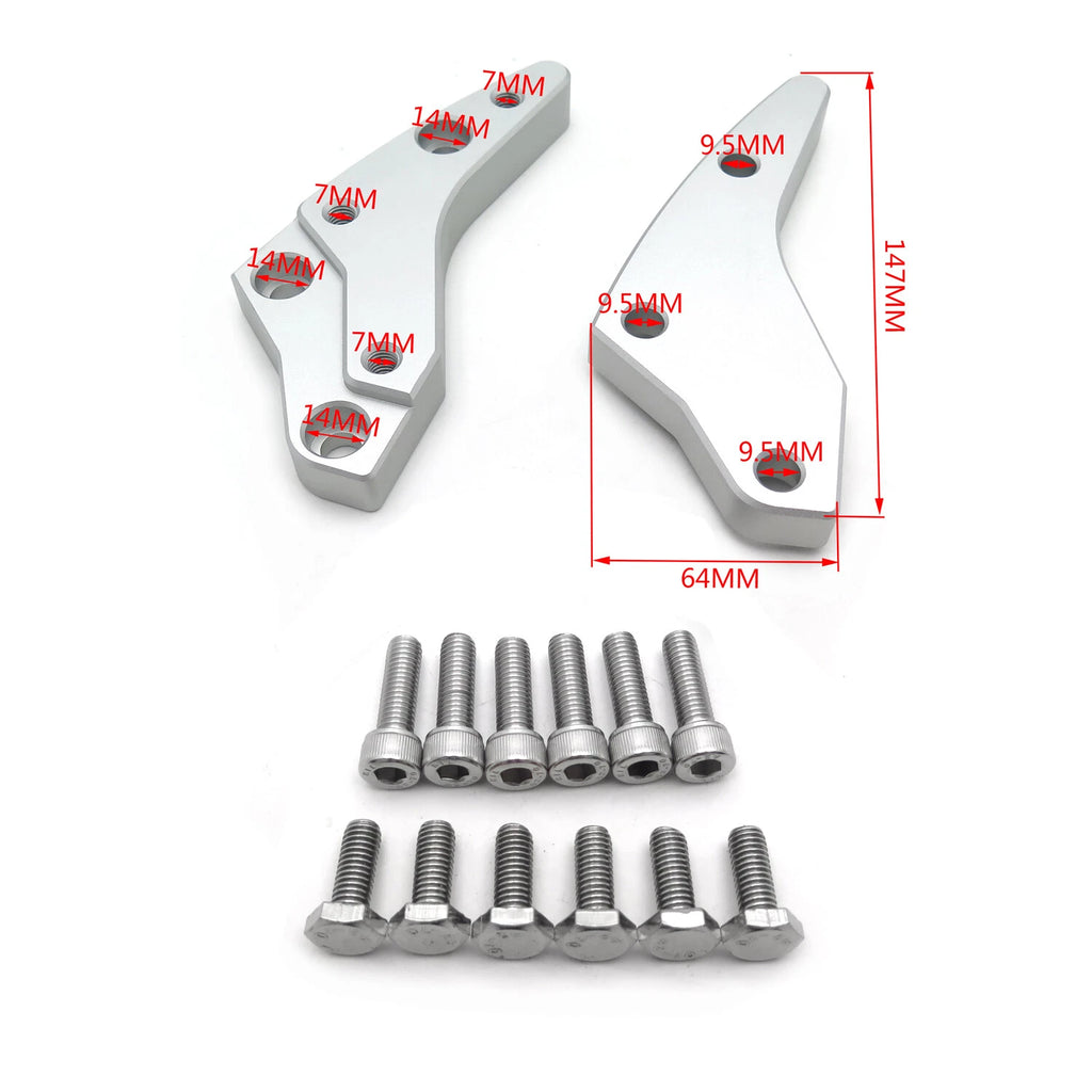 Pullback Handlebar Risers for BMW K1600GTL / GT (2012–2019)