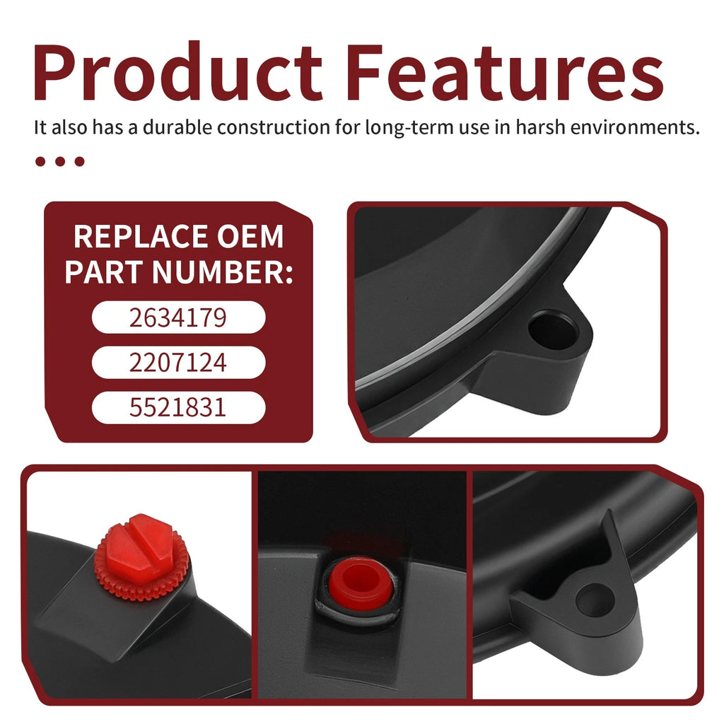 Outer Clutch Cover Gasket for Polaris RZR Ranger Sportsman ACE (325–1000)