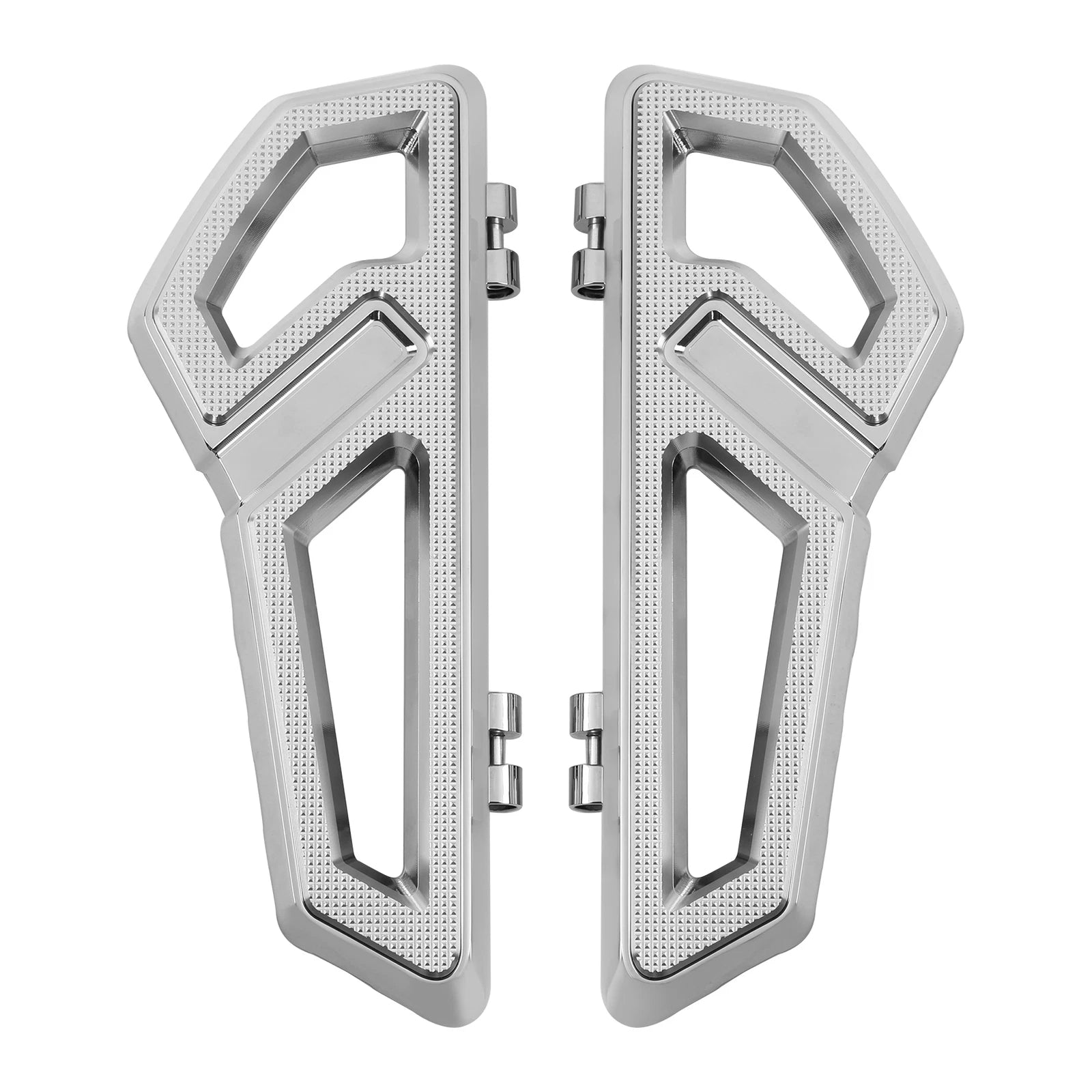 Front Driver Floorboard Kit for Harley Touring Road Glide (2000–2024) Chrome