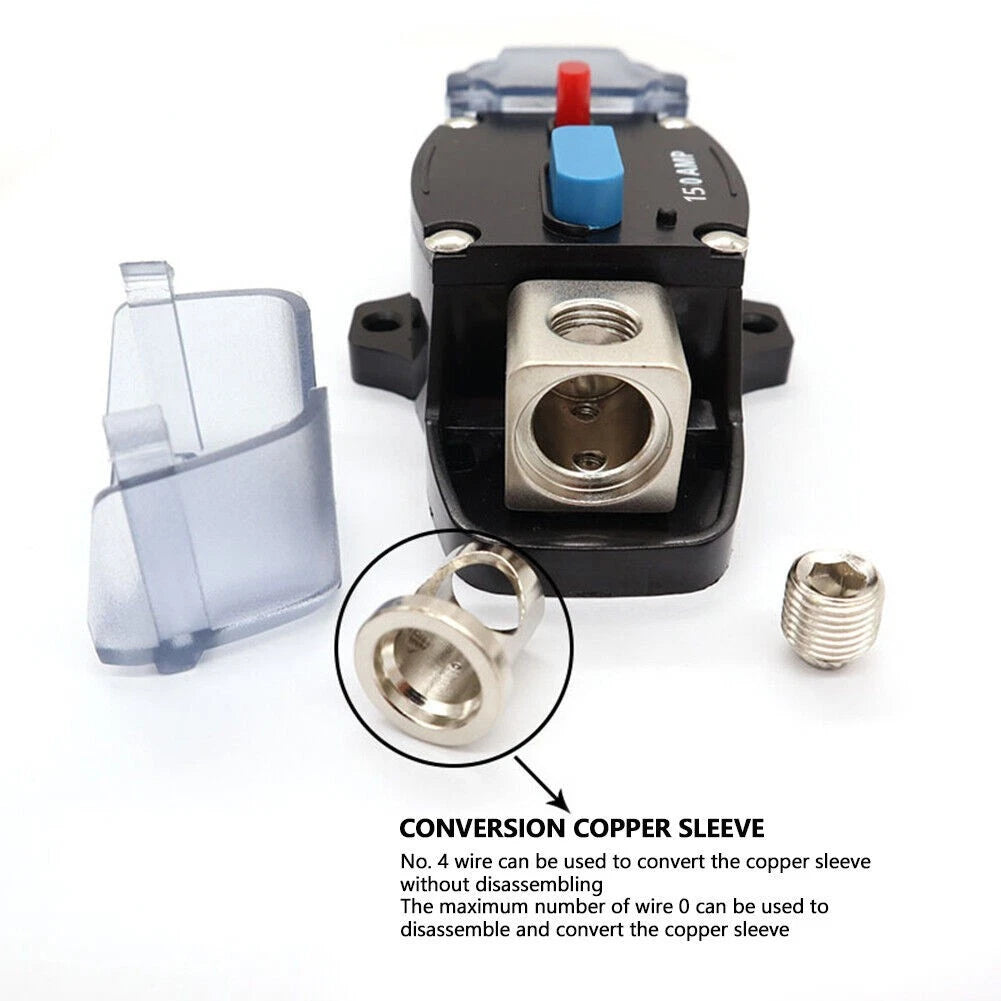 Manual Reset Circuit Breaker for 12V 24V Systems