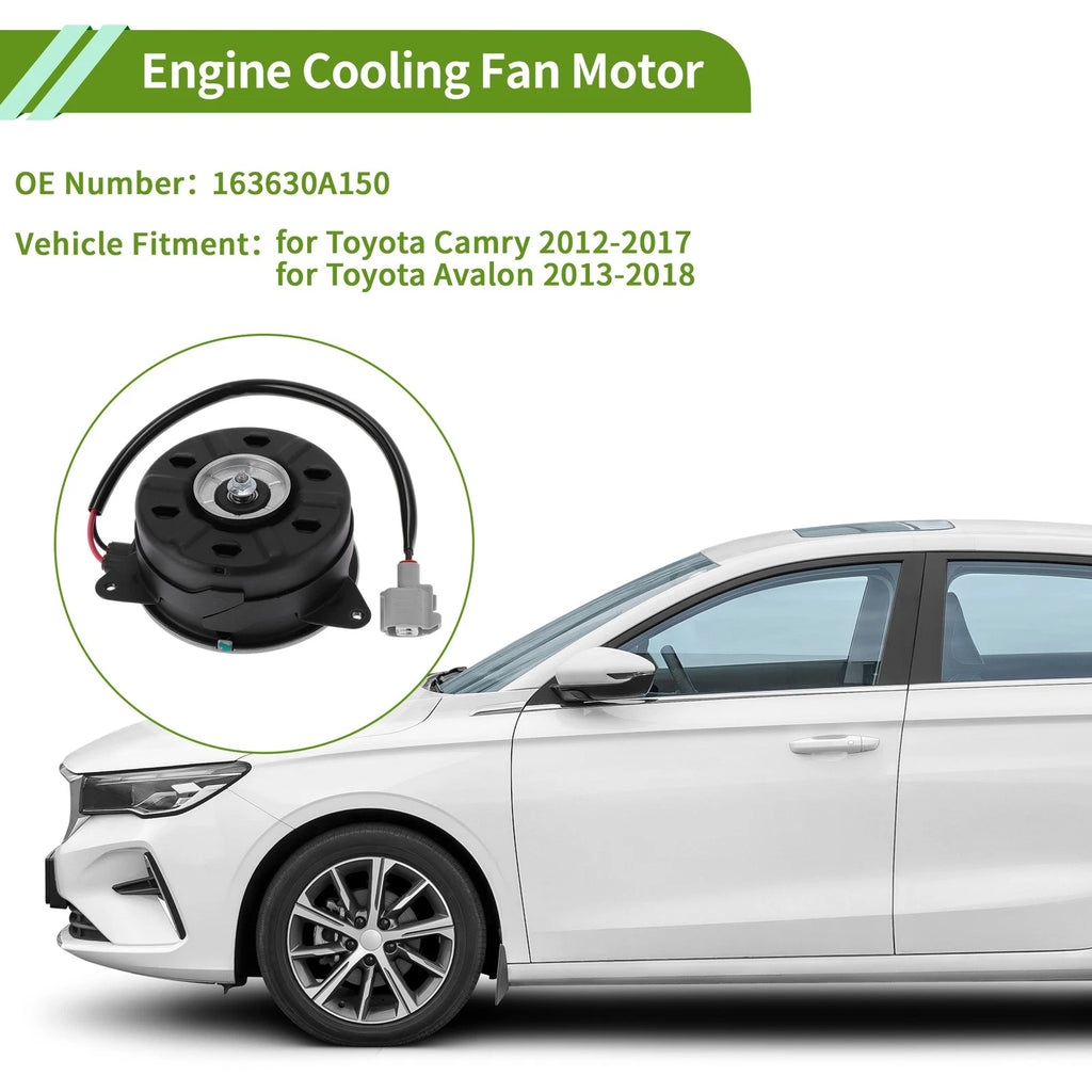 Radiator Fan Motor Replacement for Toyota Camry (2012–2017)